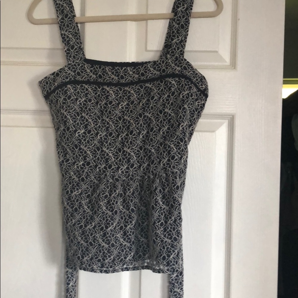 Banana Republic eyelet tank